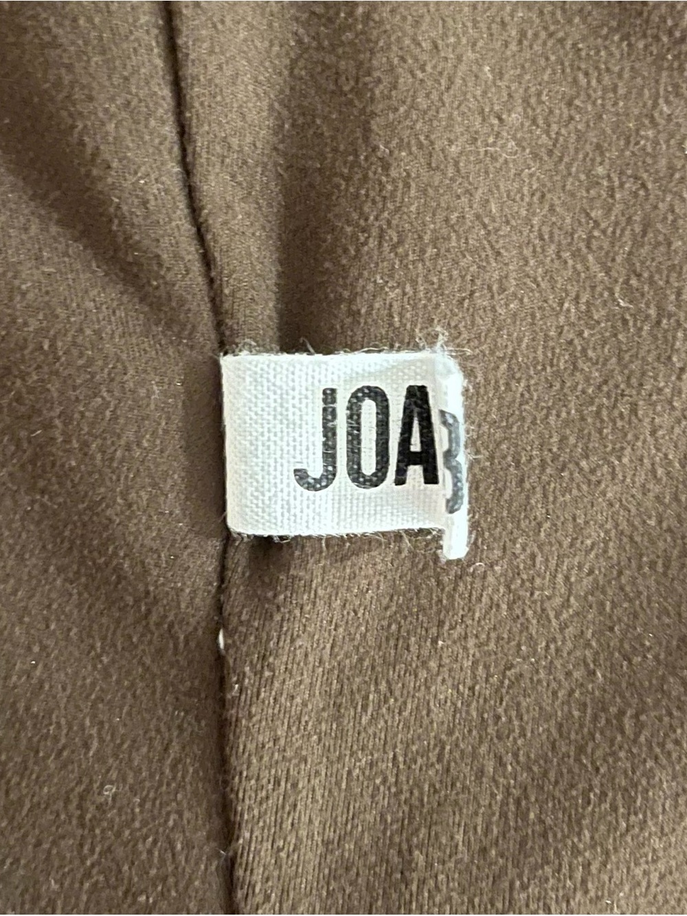 Joah Brown Contour Crop Tank in Suede Umber - Picture 4 of 8